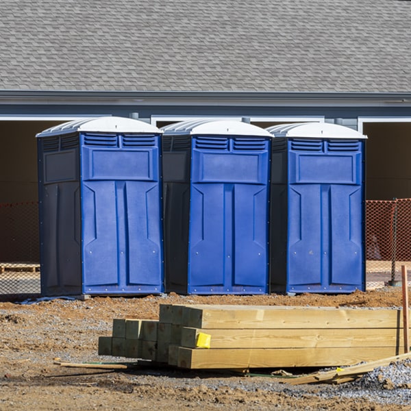 how can i report damages or issues with the portable restrooms during my rental period in Kenosha WI